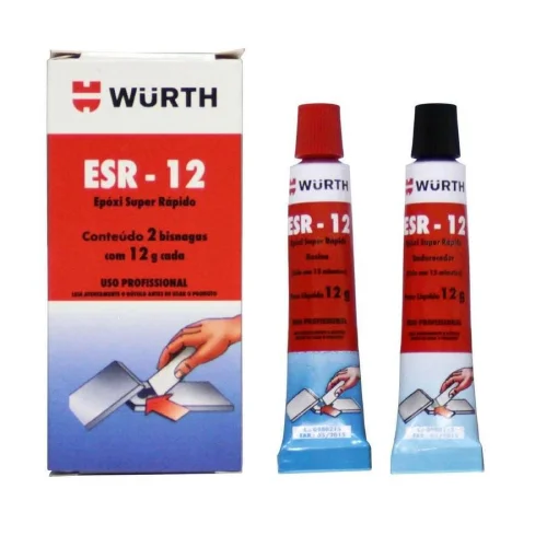 Adesivo Epóxi Rápido ESR 16 g Wurth